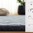 thumbnail image 4 of Safavieh Isaac Mizrahi Elyse Geometric Wool Area Rug, Gray/Black, 8' x 10', 4 of 10