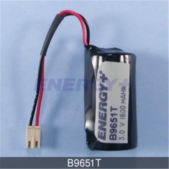 FedCo Batteries Compatible with ENERGY Replacement Battery - Black Heat Shrink - 0.68 Dia. x 1.32 Tall in.