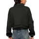 thumbnail image 1 of Hoodless Sweatshirt Womens Simple Design Soft Fabric Pure Color Polyester Fiber Breathable Half Zip Sweatshirt Women  for Office for Holiday ANGGREK Otros, 1 of 6