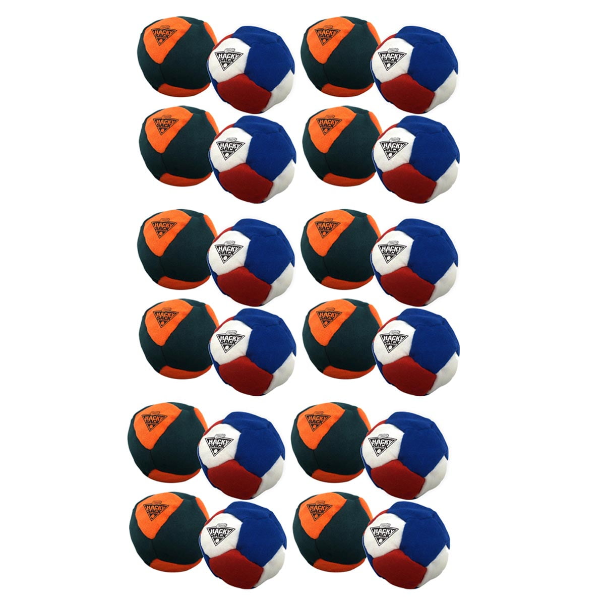 WhamO Hacky Sack Rebel + Rouge 24 pack