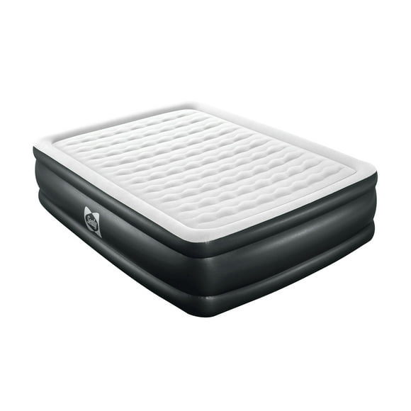 Sealy Tritech 20" Air Mattress Inflatable Bed Queen with Built-In AC Pump