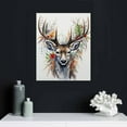 thumbnail image 4 of Nawypu  Canvas Wall Art Merry Christmas Pictures Home Decorations for Bedroom Living Room Paintings Prints Framed Santa Claus, Deer, Igloo, tree Poster, 4 of 4