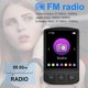thumbnail image 1 of MP3 Player Portable Sport Clip HiFi Sound Bluetooth, 1 of 5