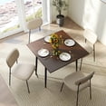 thumbnail image 2 of Mesa Comedor Extensible Mesa para 2-4 Payson Marrón FurnitureR Moderno, 2 of 7