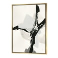 thumbnail image 1 of Abstract Neutral III - Toile encadrée moderne du milieu du siècle, 1 of 3