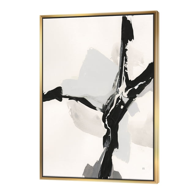 Abstract Neutral III - Toile encadrée moderne du milieu du siècle