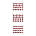 thumbnail image 3 of ZLight 26 Pcs Breloques Initiales Bijoux Pendentif Suspendu Fait Main Double Face Plat Rond Alliage Boucles d'Oreilles Rouge 3Ensemble, 3 of 6