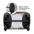thumbnail image 4 of Qekee Yak Elastic Luggage Cover, Double-sided Print, Invisible Zipper, for Travel, Business, Daily - Medium, 4 of 9