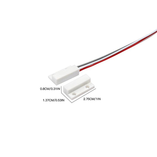Sistema de seguridad para el hogar Interruptor de contacto de alarma Puerta Ventana Alarma Sensor de contacto ABS Siempre encendido 3W Inevent AF0143-00B