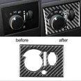 thumbnail image 1 of Headlight Button Trim Lamp Switch Cover Carbon Fiber Decor Fit for Dodge Challenger 2008-2014 LHDA Type, 1 of 3