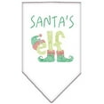 thumbnail image 6 of Christmas Pet and Dog Bandana Rhinestone, "Santa's Elf", 6 of 9