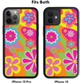 thumbnail image 2 of Coques Édition Limitée Compatibles avec iPhone 12 et 12 Pro (Fleurs Groovy), 2 of 8