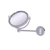 8-in Wall Mounted Make-Up Mirror 5X Magnification in Polished Chrome