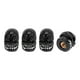 thumbnail image 1 of Tapones Decorativos para Vástago de Válvula de Neumático 7x24mm Cubiertas de Polvo de Válvula de Neumático Resina Cobre Negro 4 Pcs, 1 of 1