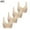 4pc#4Beige, variant on GERsome 4 Pack Women's Seamless Comfort Workout Sports Bra Low-Impact Activity Sleep Bras (S-XXXL)