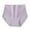 Gray, variant on Akafmk Plus Size Underwear for Women High Waisted Cotton Briefs Comfortable and Traceless Hip Wrap Triangular Solid Color Breathable Underwear Panties, Sizes M-3XL