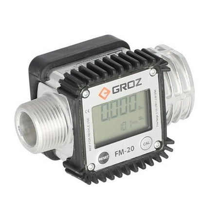 GROZ® Digital Fuel Meter Low Viscosity Fluids