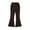 Brown (Regular Style), variant on KYAIGUO Kids Baby Winter Fleece Leggings for Girls 3-13Y Toddler Thickened Cotton Bell Bottoms Autumn Winter Bottoms Trousers
