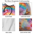 thumbnail image 4 of luoweisi Men's Beach Shorts Quick Dry Swim Trunks with Mesh Lining Flamingo 2XL, 4 of 5