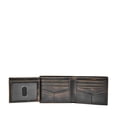 thumbnail image 3 of Billetera Fossil Wade de piel plegable con identificación plegable para hombre, 3 of 4
