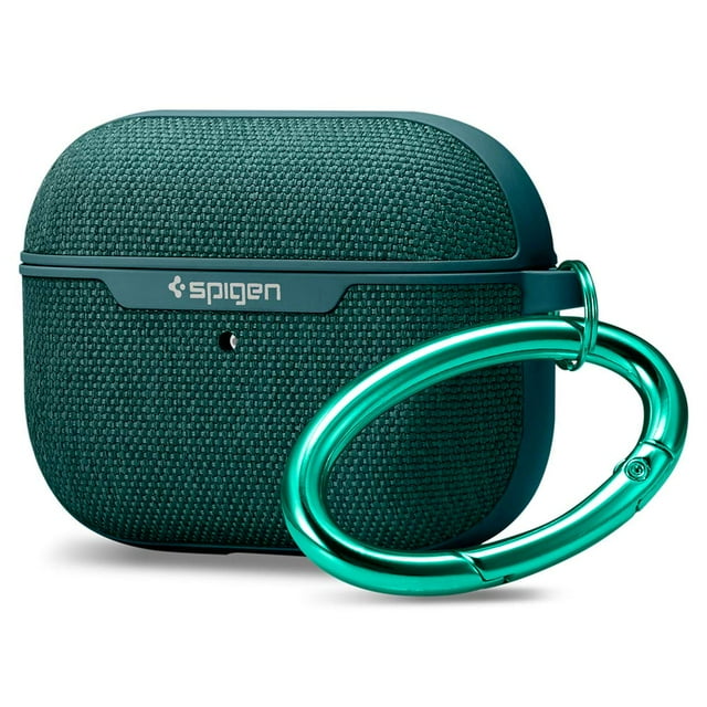 Funda Spigen Urban Fit para Airpods Pro (2019), color verde medianoche