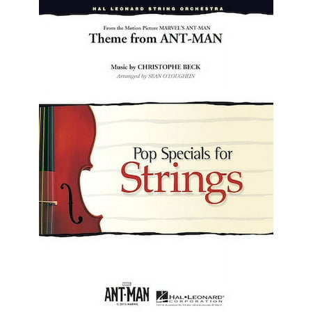 Theme from Ant-Man (Christophe Beck) Pop Specials for Strings (Sheet Music/Songbook)