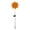 E007- Orange, variant on Ground Insert Garden Decor Light, 2Pc Orange Rotating Solar Windmill Stake Lamp, Solar Lights Outdoor Waterproof Decorative, Outdoor Solar Lights for Yard, Garden Solar Lights