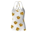 thumbnail image 6 of sususu Work Out Tank Tops for Women Sleeveless Athletic Tank Tops Open Back Undershirt Yoga Workout Casual Athletic Stretch Racerback Breathable Tee White M, 6 of 7