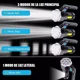 thumbnail image 3 of Linterna Táctica Recargable Lámpara De Mano Portátil Led+cob Negra con luz Blanca, 3 of 8