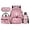 Axolotl Strawberry, variant on Jeiento Cartoon Apple 17 Inch Kids Backpack Set 4-Piece Lunch Bag Pencil Case Water Bottle Holder Lightweight Large Capacity Schoolbag for Boys Girls Back to School, Blue
