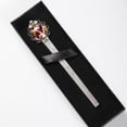 thumbnail image 4 of Thanksgiving grapes Silver Lace-Edged Bookmark: a Charming Gift for Readers and Book Lovers - Reading Accessory, Book Marker, Book Mark, 4 of 5