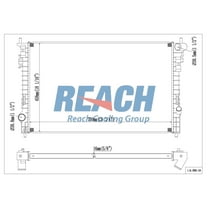 REACH 41-2936 Radiator for Ford Edge/MKX 07-09, Automotive Radiator Replacement Part