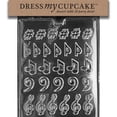 thumbnail image 1 of Dress My Cupcake Chocolate Candy Mold Música Música Música, 1 of 1