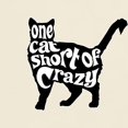thumbnail image 3 of CafePress - One Cat Short Of Crazy Light T Shirt - Men's Classic Graphic T-Shirt, 3 of 4
