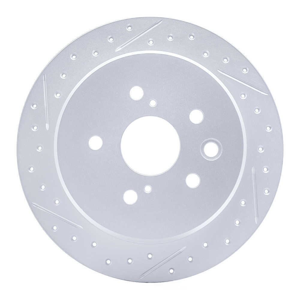 Dynamic Friction Company 830-75016L DFC Geoperformance Rotor - Drilled and Slotted