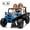 Blue, variant on FINITO Kids Ride On Car UTV 24V with 4WD 4 EVA Wheels Electric Powered Off-road Vehicle Toy with Remote Control Two seats for Boys Girls Age 3+ , Red