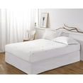 thumbnail image 1 of Marina Decoration Premium Luxury Ultra Soft Waterproof All Season Rayon from Bamboo Fitted Mattress Protector, Deep Pocket Fits Up to 18 Inch, 1 of 4