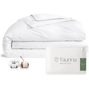 100% Cotton Duvet Cover, Hypoallergenic Bed Bug Proof White Minimalist Comforter Cover with Zipper, Breathable Dust Mite Duvet Protector(Queen)