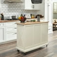 thumbnail image 5 of Homestyles Seaside Lodge Wood Kitchen Cart in Off White, 5 of 7