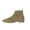 Khaki, variant on HAOTAGS Womens Short Ankle Boots, Breathable Sock Booties Pull On Square Toe Boots Khaki 8.5