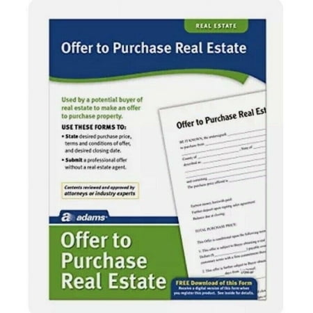 GTIN 053926601288 product image for Adams Offer To Purchase Real Estate  LF290-SF  Brand New Sealed | upcitemdb.com