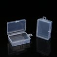 thumbnail image 4 of Plastic Storage Box Jewelry Bead Gadget Container Portable Table Organizer Clear, 4 of 8