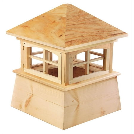 Brookfield Cupola in Natural Finish (18 in. L x 18 in. W x 22 in. H (32 lbs.))