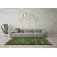 thumbnail image 3 of Ahgly Company Indoor Rectangle Abstract Brown Modern Area Rugs, 7' x 9', 3 of 4