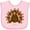 AD-Pink, variant on Inktastic Thanksgiving Craft Paper Football Turkey Boys or Girls Baby Bib