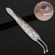thumbnail image 3 of Pinzas para glándulas de Meibomio, herramienta para ojos oftálmicos de acero inoxidable, pinzas de clip para herramientas de alta precisión, para , Cabeza cuadrada Cabeza cuadrada pequeña Sunnimix Fórceps para glándulas de Meibomio, 3 of 7
