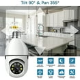 thumbnail image 6 of E27 Light Bulb Wireless Camera, 2 Pack , 1080p, Smart 360 Surveillance For Indoor and Outdoor, Light Socket with Real-time Motion Detection, Night Vision (Supports Only 2.4Ghz Wi-Fi), 6 of 6
