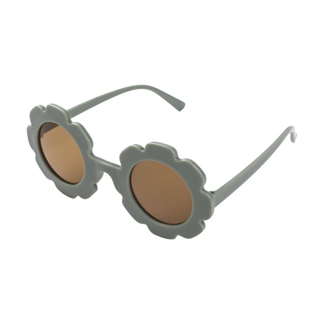 ZAXARRA Lunettes de Soleil Rondes pour Tout-Petits Extérieur Anti-UV Lunettes Décontractées