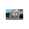 10-Foot Square Gazebo Cover in Almond with Netting