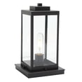 thumbnail image 2 of SAFAVIEH Rinnah 12 in. Modern Black Steel Table Lamp with Black Shade, 2 of 5